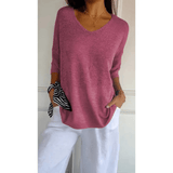 Women’s Elegant V-Neck Shirt