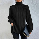 Averine™ | Elegant Turtleneck Knit Sweater