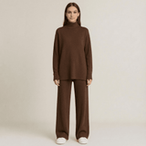 Lov Knit Turtleneck Top & Pants Set