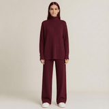 Lov Knit Turtleneck Top & Pants Set