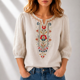 Women’s Floral Embroidered Blouse