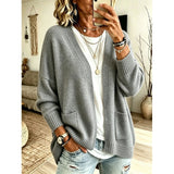 Juliet Relaxed Open-Front Cardigan