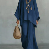 Celine™ | Elegant Linen Two-Piece Set