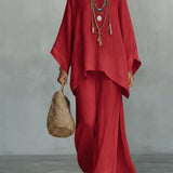 Celine™ | Elegant Linen Two-Piece Set