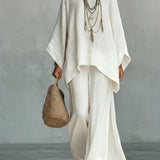 Celine™ | Elegant Linen Two-Piece Set
