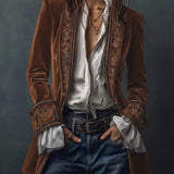 Women’s Long Embroidered Jacket