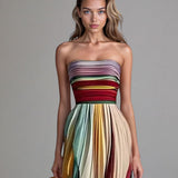 Talma™ | Effortless Strapless A-Line Dress