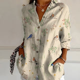 Women’s Long Sleeve Button Down Shirt