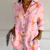 Women’s Long Sleeve Button Down Shirt