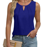Women’s Sleeveless Round Neck Top